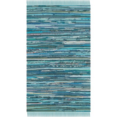 Rag Rug RAR121 Hand Woven Indoor Rugs - Safavieh