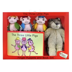 The Puppet Company The Three Little Pigs Finger Puppets and Book Set
