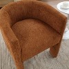 NicBex Modern Desk Chair, Modern Accent Chair with Metal Legs  Armchair for Home Office & Small Spaces - 3 of 4