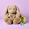 18" Jumbo Tan Bunny Stuffed Animal - Gigglescape™ - 2 of 3