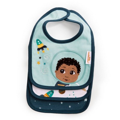 Image of little muffincakes 3pk Bibs - Ashton