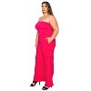 L I V D Women's Yumi Sleeveless Cargo Jumpsuit, Black - 2 of 3