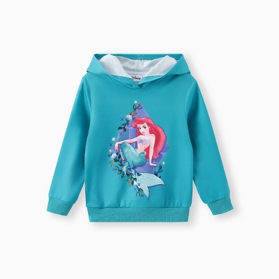 Disney Princess Toddler Girls Belle/Moana/Ariel 1pc Hoodie Sweatshirt