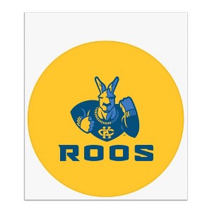 University of Missouri  Kansas City Secondary Logo Automotive Car Window Locker Circle Bumper Sticker - 1 of 4