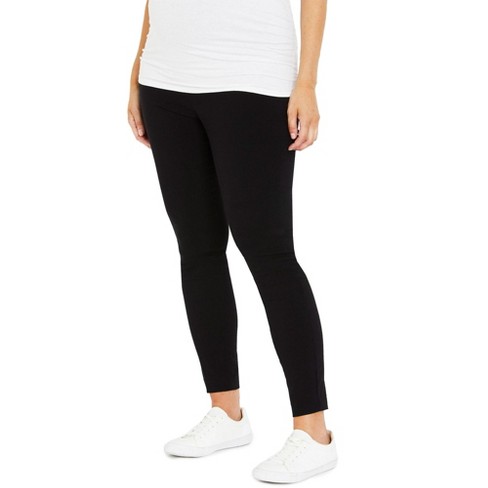 Motherhood MATERNITY Women's Essential Stretch Secret Fit Belly Leggings  XS-3X, Black, X-Small : : Clothing, Shoes & Accessories