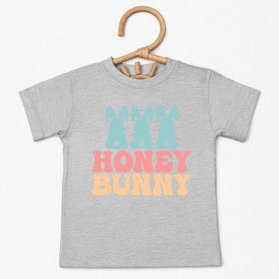 The Juniper Shop Honey Bunny Bunny Tails Toddler Short Sleeve Tee