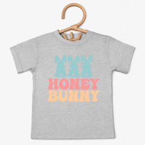 The Juniper Shop Honey Bunny Bunny Tails Toddler Short Sleeve Tee - 1 of 4