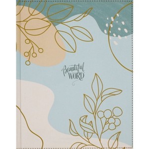 Niv, Beautiful Word Coloring Bible, Large Print, Leathersoft Over Board, Teal - by  Zondervan (Leather Bound) - 1 of 1
