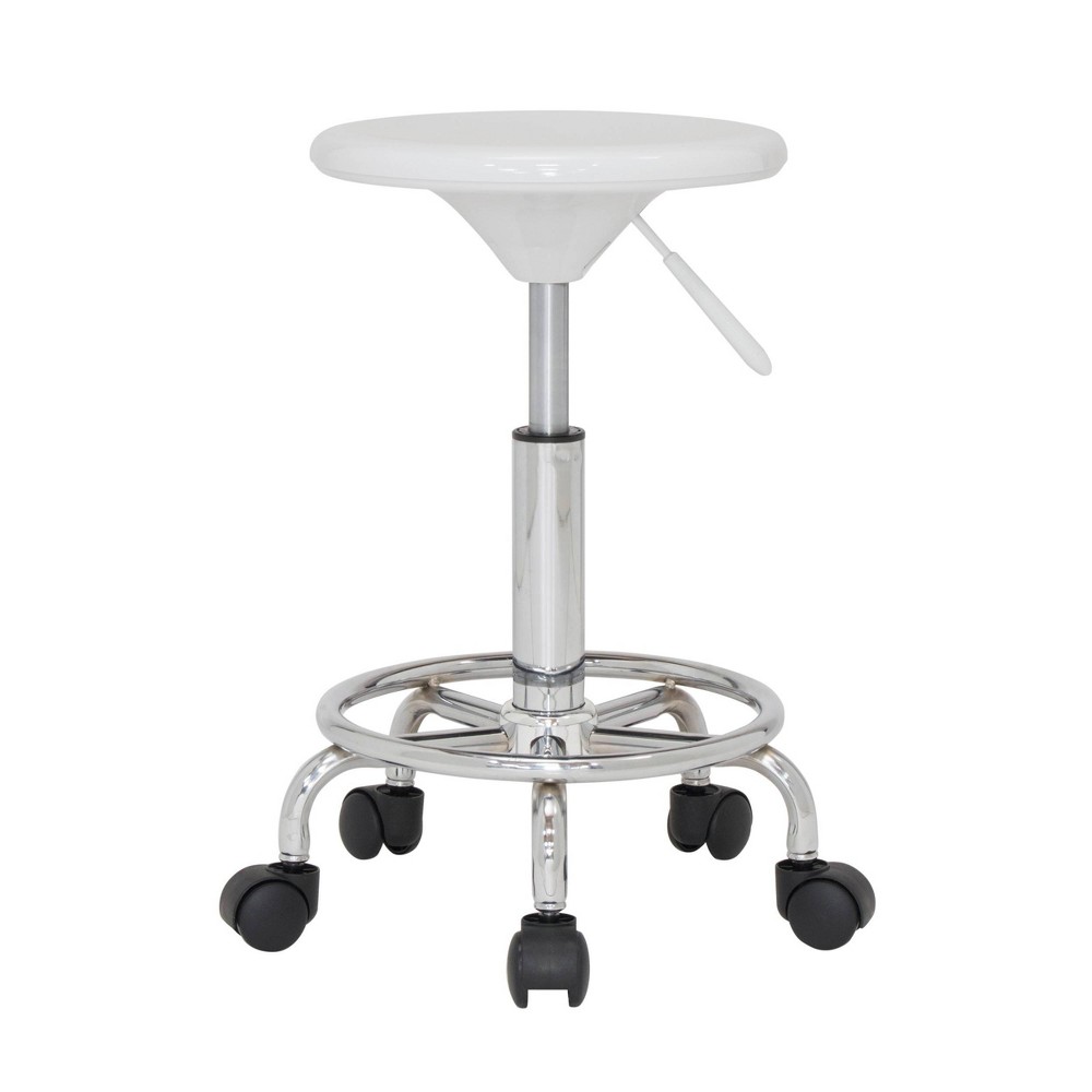 Photos - Computer Chair studio designs Studio Modern Height Adjustable Stool with Casters and Foot