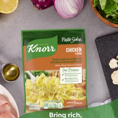 Knorr Pasta Sides Chicken Flavor Fettuccine Family Size