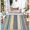Rug Waterproof Outdoor Carpet Patio Rug Mat Reversible RV Camping Rug Plastic Straw Rug Outside Outdoor Area Rug for Patio Balcony Backyard Picnic - 4 of 4