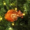 3.5" Christmas Glass Squirrel Ornament - Wondershop™ - 2 of 3