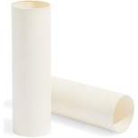 Bright Creations 36-Pack White Cardboard Tubes for Arts and Crafts, DIY Craft Paper Roll (1.6 x 5.9 in)