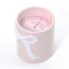 3oz Ceramic Bow Candles Cranberry Snowflakes - Bullseye's Playground™ - 2 of 2