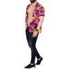 LA LEELA Men's Hawaiian Short Sleeve Button Down Shirt Mens Tropical Shirts Casual Vacation Summer Party Caribbean Shirts for Men Funny - 2 of 4