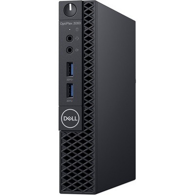 Dell OptiPlex 3000 3060 Desktop Computer - Core i5 i5-8500T - 8 GB RAM - 500 GB HDD - Micro PC - Windows 10 Pro 64-bit - English Keyboard