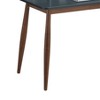 Sapphtopaz Home Office Desks Computer Desk with Hutch Mid-Century Modern Wood Writing Desk Gaming Desk Office Desk Vanity Table for Home Office - 2 of 4
