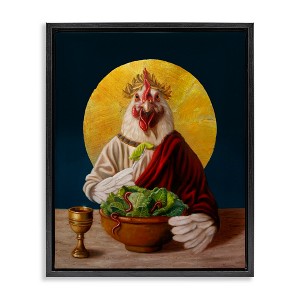 Stupell Industries Classic Hen with Meal, 17" x 21" - 1 of 4