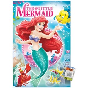 Trends International Disney The Little Mermaid - Cover Unframed Wall Poster Prints - 1 of 4