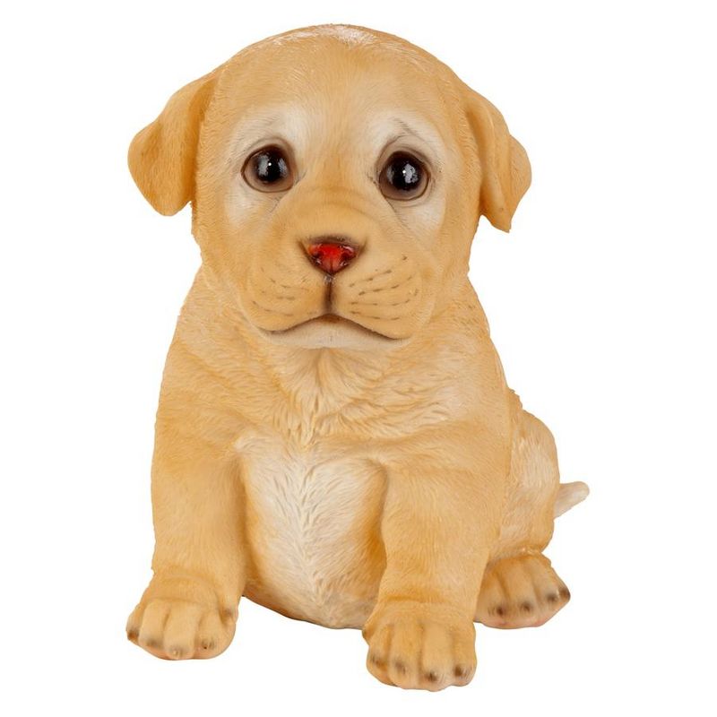 Design Toscano Yellow Lab Puppy Partner Collectible Dog Statue, 3 of 6
