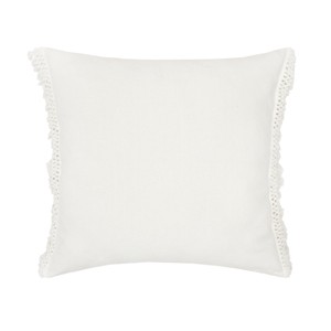EY Essentials 26" x 26" Lavato Dove Cotton Euro Sham - Machine Washable - 1 of 3