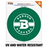 Babson College Beavers Logo Automotive Car Window Locker Circle Bumper Sticker - 2 of 4
