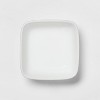 4oz Porcelain Square Dip Bowl White - Threshold™ - image 3 of 3