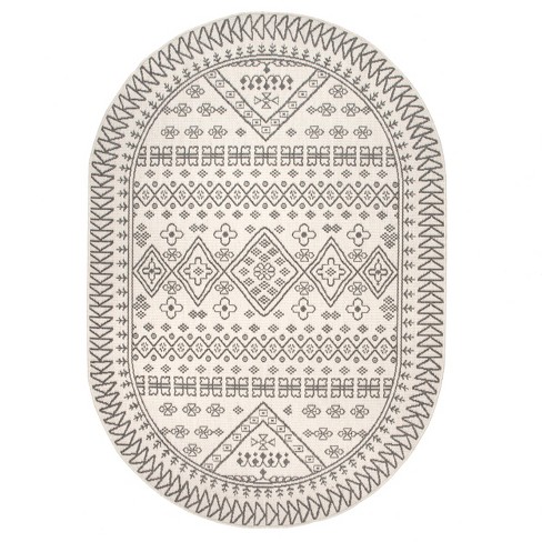  nuLOOM Tammara Bohemian Hand Braided Area Rug, Oval