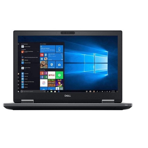 Dell Precision 7530, Core i5-8300H 2.3GHz, 32GB, 2TB NVMe, 15.6" FHD, Win11P64, Webcam, NVIDIA Quadro P1000 4GB, New WD Black SSD, Manufacturer - image 1 of 3