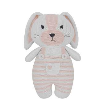 Living Textiles Baby Huggable Knit Rattle - Lucy Bunny : Target