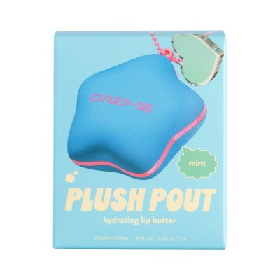 The Creme Shop Plush Pout Lip Butter - Mint - 0.25 fl oz: Tube, Lip Makeup, Translucent