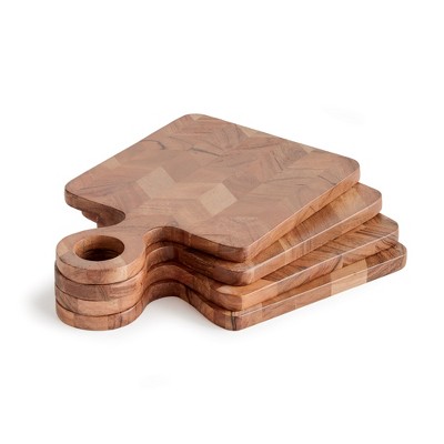 Plum & Post Renata Mini Serving Board Platters Set of 4