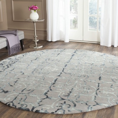 Ivory Whisper Hand-Tufted Wool 5' Round Area Rug