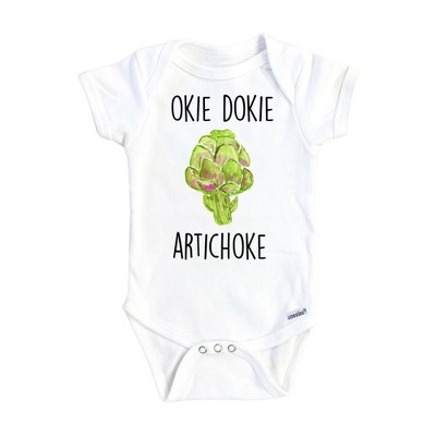 Artichoke Okay Onesie® Baby Boy Girl Clothes Infant Bodysuit Funny Cute Newborn GS1