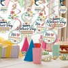 Big Dot of Happiness Grandma, Happy Mother's Day - We Love Grandmother Hanging Decor - Party Decoration Swirls - Set of 40 - 2 of 4