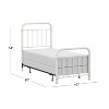 Kirkland Bed Set White - Hillsdale Furniture - 3 of 4