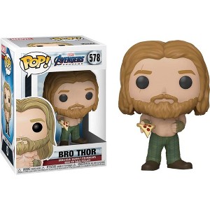Fun ko Pop ! Movies: Avengers Endgame - Chubs Bro Thor with Pizza Slice - 1 of 3