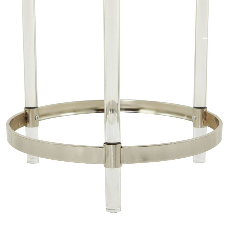 Contemporary Metal Accent Table Silver - Olivia &#38; May, 5 of 9