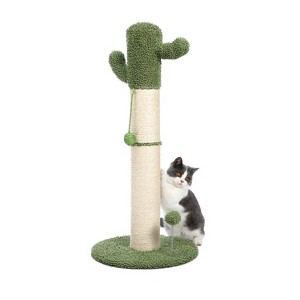 Multi-Level Cat Tree, Cat Tower Durable Sisal-Covered Scratching Posts,Cozy Caves,Condo,Dangling Ball,Jumping Platform for Cats Play &Sleep,Pet House - 1 of 4