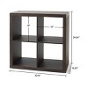 4/6 Cube Storage Organizer, display cabinet, Storage shelf, sideboard, Decorative Bookshelf - 2 of 4