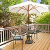 Tangkula 18" Patio Resin Umbrella Base, 24 LBS Outdoor Heavy Duty Round Umbrella Base - 4 of 4