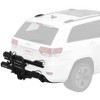 Yakima OnRamp LX 3 Position Dual Tray Hitch Bike Rack with Integrated Ramp, Wheel Straps, and Lock Loop for 2 Inch Hitch Receivers, Black - 2 of 4