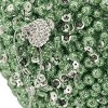 TopComfy Decorative Object Christmas Ball Ornaments Set of 6 for Holiday Party Decorations, Green, 3.9"*3.9"*3.9" - 4 of 4