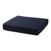 DMI Polyfoam Wheelchair Cushion, Standard, Navy, 16 x 18 x 2