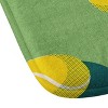 Deny Designs Daniel Coulmann Balls Tennis Grass Court Pattern Memory Foam Bath Mat - 3 of 4