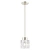 Livex Lighting Rotterdam 1 - Light Pendant in  Polished Nickel - 4 of 4