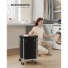 Laundry Hamper with Wheels Round Rolling Laundry Sorter Laundry Cart with Removable Bag - 2 of 4
