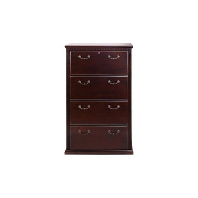 4 drawer deals cherry file cabinet