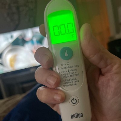 Braun No Touch Battery-powered Thermometer : Target