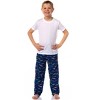 Hot Wheels Boys Pjs Die-Cast Cars All Over Print Lounge Pajama Pants Blue - 2 of 4
